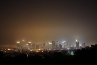 Contaminación lumínica, una ciudad llena de luces